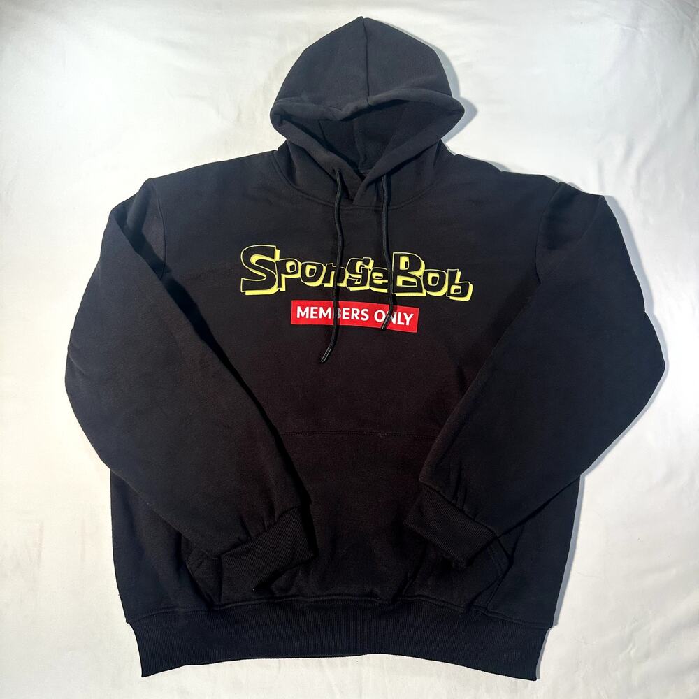 Spongebob Member's Only Nickelodeon Hoodie SZ Med